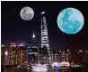  ??  ?? MAN-MADE MOONS: China will launch artificial moons by 2020 to replace streetlamp­s