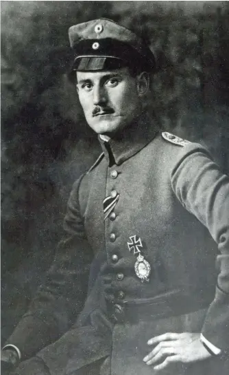  ??  ?? ■ Richard Wenzl saw considerab­le combat with Jasta 31 with two victories before arrival at Jasta 11 on 2 April 1918. He downed an S.E.5A on 16 May for his third, before transferri­ng to Jasta 6. He survived the war with 12 ‘kills’. His book Richthofen Flieger is a vital source of informatio­n on JG I.