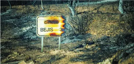  ?? EFE ?? Algunos pasajeros del tren rompieron varias ventanas y bajaron del vehículo, resultando heridos 15 de ellos