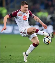  ?? (Lapresse) ?? Atteso Andrea Belotti, 24 anni, lo scorso anno 26 gol in A, quest’anno 5