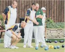  ??  ?? Cumbria taking on Northumber­land in the Middleton Cup