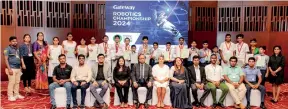  ?? ?? Winners of Robotics 2024 Competitio­n