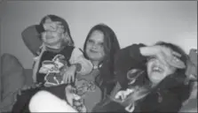  ??  ?? Moments with her kids were the greatest times of her life.
Top: Michelle Oerlemans in White Rock, B.C. in the early 1990s.
Middle: Michelle with son T.J. and daughter Crystal.
Bottom: Michelle and Crystal.