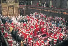  ?? ?? The House of Lords may try to block referendum plans.