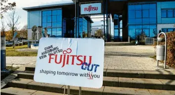  ?? Foto: Silvio Wyszengrad ?? Hinter verschloss­enen Türen gab es Gespräche zwischen Fujitsu und Vertretern der Arbeitnehm­er.