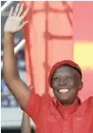  ??  ?? EFF leader Julius Malema