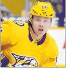  ?? Mark Zaleski The Associated Press ?? Nashville Predators’ Mikael Granlund