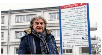  ??  ?? François Ponchon, directeur du Centre hospitalie­r La Ferté-Macé / Domfront.