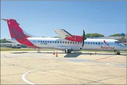  ?? CEDOC PERFIL ?? RECALCULAR. Avianca va por más vuelos regionales que locales.