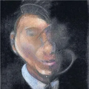  ??  ?? Estudio para autorretra­to (1980) de Francis Bacon