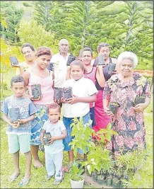  ?? Picture: SUPPLIED ?? Everyone is involved in planting of trees.