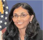  ??  ?? former US Assistant Secretary of State for South and Central Asia Nisha Desai Biswal