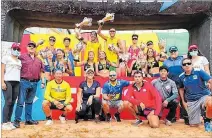  ?? ?? Regional. Ecuador (i) fue tercero en el torneo detrás de Brasil y Chile.