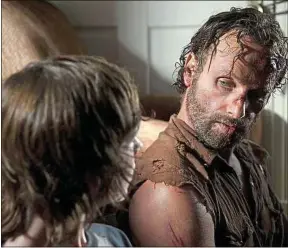  ??  ?? « The Walkind Dead » a épargné son héros Rick. Jusqu’à présent...