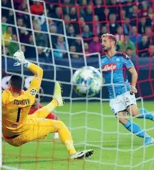  ?? (Ap) ?? Record Terza doppietta di Mertens in Champions, per lui 116 gol col Napoli