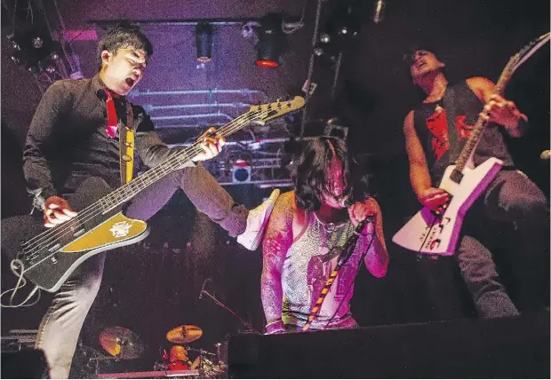  ?? SUZI PRATT. COM ?? Lawyers for rock band The Slants will be in U. S. Supreme Court to argue that the band has a constituti­onal right to trademark its controvers­ial name.