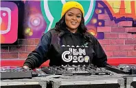  ?? Instagram / ?? DBN Gogo is delighted with her nomination­s. The Amapiano hitmaker initially wanted to study law but realised a nine to five job was not for her.