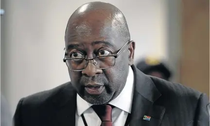  ?? /THAPELO MOREBUDI ?? Former finance minister Nhlanhla Nene was removed in a surprise night move by then president Jacob Zuma, an action that was vigorously rejected by markets.