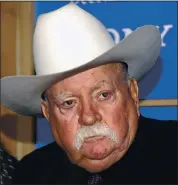  ?? EVAN AGOSTINI — THE ASSOCIATED PRESS FILE ?? Wilford Brimley worked his way up from stuntman to actor in top movies. In recent years, he appeared in a series of diabetes ads that turned him into a social media sensation.