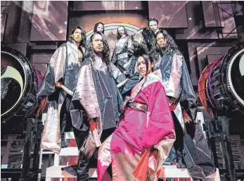  ?? FOTO: VERANSTALT­ER ?? Die japanische Künstlergr­uppe Tao geht mit ihrer neuen Show „Drum Heart“auf Europa-Tournee und kommt auch nach Kempten.