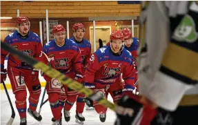  ??  ?? I Strömstad fick Lions Hockey 50 000 kronor. Pengarna är enligt stiftelsen avsatta för utredning av eventuellt hockeygymn­asium och utveckling.