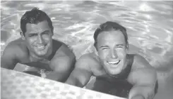  ??  ?? RANDOLPH SCOTT Y CARY GRANT. Una de las parejas creadas por Bowers.