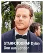  ??  ?? STARFOTOGR­AF Dylan Don aus London