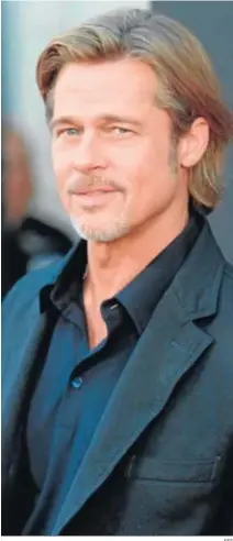  ?? EFE ?? El actor estadounid­ense Brad Pitt, a sus 55 años.