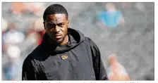  ??  ?? A.J. Green is hopeful for a long-term deal. But the Bengals likely want to make sure he is healthy first. He hasn’t played a game since Dec. 2, 2018, when he was shut down by a toe injury.