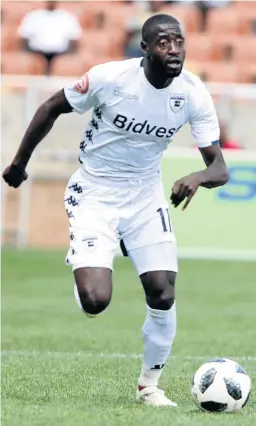  ?? / ANTONIO MUCHAVE ?? Namibian internatio­nal and Bidvest Wits striker Deon Hotto will face his Wits teammates at Afcon.