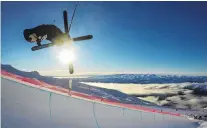  ?? PHOTO: TOMMY PYATT ?? Big air . . . Nico Porteous gets some air off the halfpipe at Cardrona during last year’s Australia New Zealand Cup, a warmup for the Winter Games.