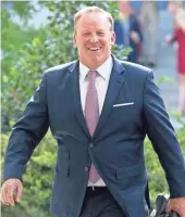  ?? MICHAEL REYNOLDS, EUROPEAN PRESSPHOTO AGENCY ?? Spicer still has some questions to answer, including if he is joining DWTS.