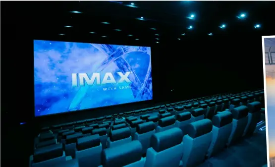  ?? ?? SM Cinema provides customers with more comfortabl­e seats, visuals with higher resolution, and an enhanced sound quality