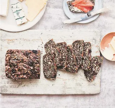  ?? Photos: Laura Edwards/PA ?? Photo of Nordic seed and nut loaf from Love To Cook by Mary Berry.