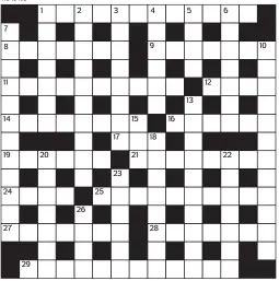  ??  ?? PRIZES of £20 will be awarded to the senders of the first three correct solutions checked. Solutions to: Daily Mail Prize Crossword No. 15,495 PO BOX 3451, Norwich, NR7 7NR. Entries may be submitted by second-class post. Envelopes must be postmarked no...