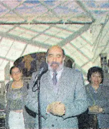  ?? /ARCHIVO: EL SOL DE TLAXCALA ?? El gobernador José Antonio Alvarez Lima inauguró el Museo de la Memoria