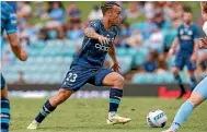  ?? PHOTOSPORT ?? Clayton Lewis, who has been sidelined for the past nine games after suffering an ankle injury, is set to return for Wellington Phoenix’s final round game against Melbourne City tonight at AAMI Park.