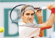  ?? FOTO: MICHEL EULER/DPA ?? Der Schweizer Topspieler Roger Federer wäre dafür, die Organisati­onen ATP und WTA zusammenzu­legen.