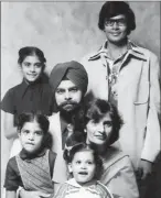  ?? Family photo ?? The Original Six: Nikki Haley, lower left, with her father and mother, two brothers and a sister.