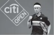  ?? AFP ?? El tenista japonés Kei Nishikori reaparecer­á.