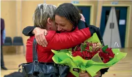  ?? PHOTO: IAIN MCGREGOR/ FAIRFAX NZ ?? Williams is congratula­ted by Mayor Lianne Dalziel when she wins the Christchur­ch East by-election in 2013. Dalziel was the previous MP.