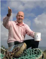  ??  ?? Co-founder of Oriel Marine Extracts Brian Fitzpatric­k