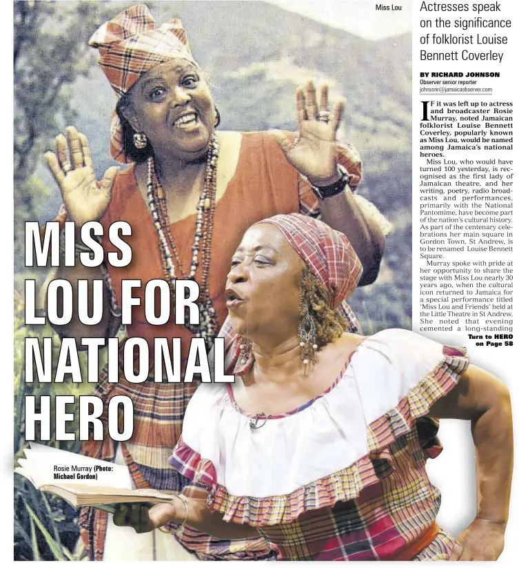 Miss Lou, our second national heroine! - PressReader
