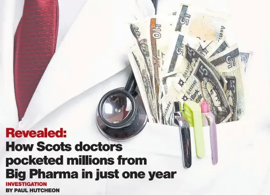  ??  ?? Critics believe it is unhealthy for healthcare profession­als involved in assessing which drugs are given to patients to have financial relationsh­ips with firms