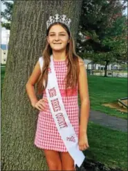  ?? SUBMITTED PHOTO ?? Brandywine Heights seventh grader Britney Jeschonek, 12, has been chosen as a state finalist in the USA National Miss pageant.