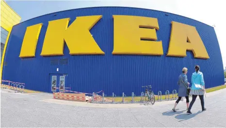  ?? FOTO: DPA ?? Der Möbelkonze­rn Ikea möchte in Lustenau eine Filiale eröffnen.