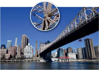  ??  ?? De nieuwe 10-24mm haalt een hoge resolutie tot in de hoeken, alleen niet bij open diafragma. Bij f9 wordt de Queensboro Bridge juist hartstikke scherp afgebeeld.