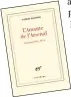  ??  ?? L’Amante de l’Arsenal. Journal 2016-2018 par Gabriel Matzneff,
432 p., Gallimard, 24 €