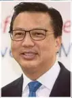  ??  ?? Datuk Seri Liow Tiong Lai