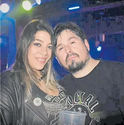  ??  ?? Juntos. Carla y Juan Ledesma estaban en pareja hace 11 años. El había entrado a Superuva hace 2.